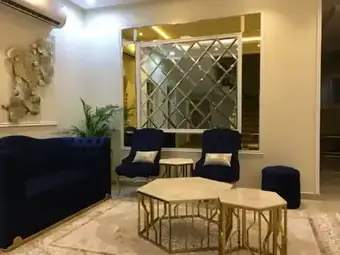 جدار مرايات مجلس ديكور فاخر - كريستال فالكون